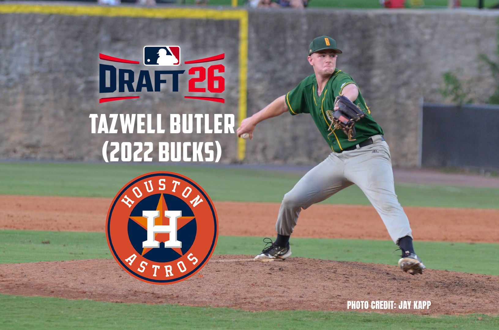 Tazwell Butler Drafted by Houston Astros